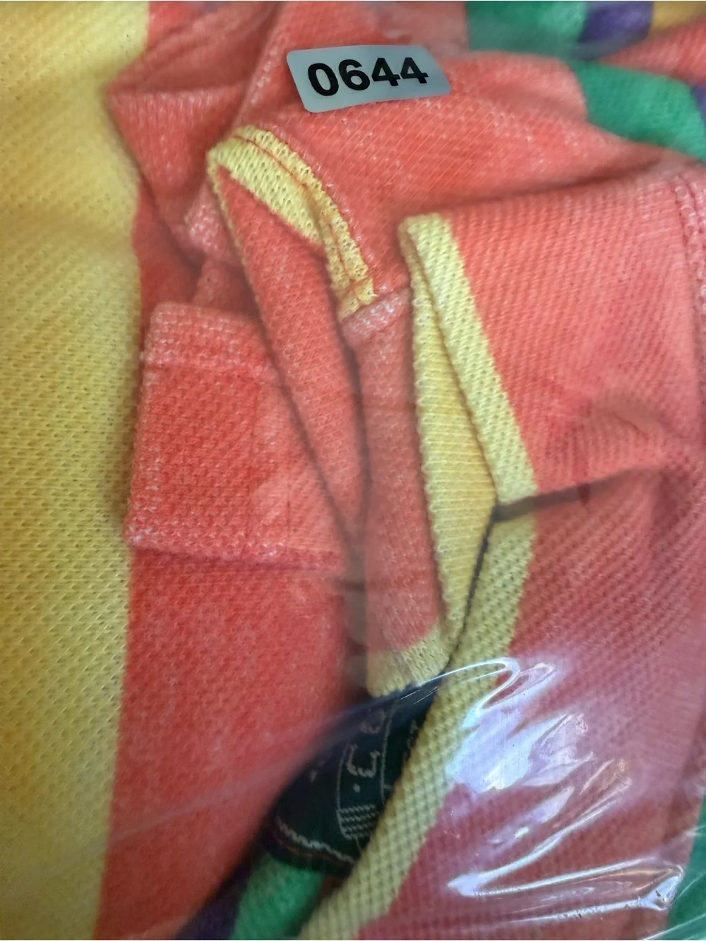 Vintage Ralph Lauren Country Multicolor Striped USA CP RL 90s Country Pony Large